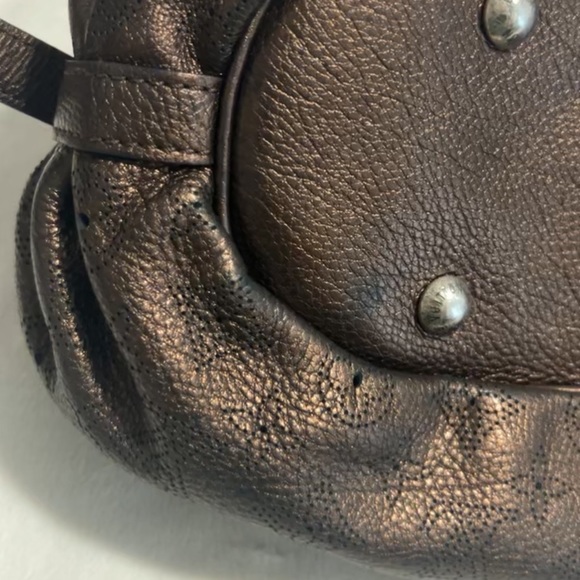Louis Vuitton Monogram Mahina Hobo-USED - Picture 5 of 6